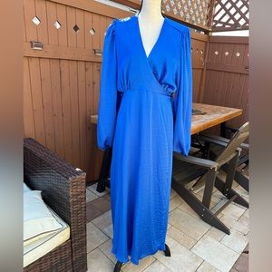 NWT Royal Blue Maternity Dress